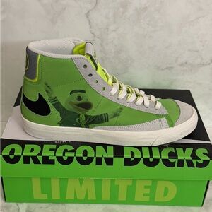 Nike Blazer Mid '77 x University of Oregon PE Shoes Green FD0235-300 Men’s